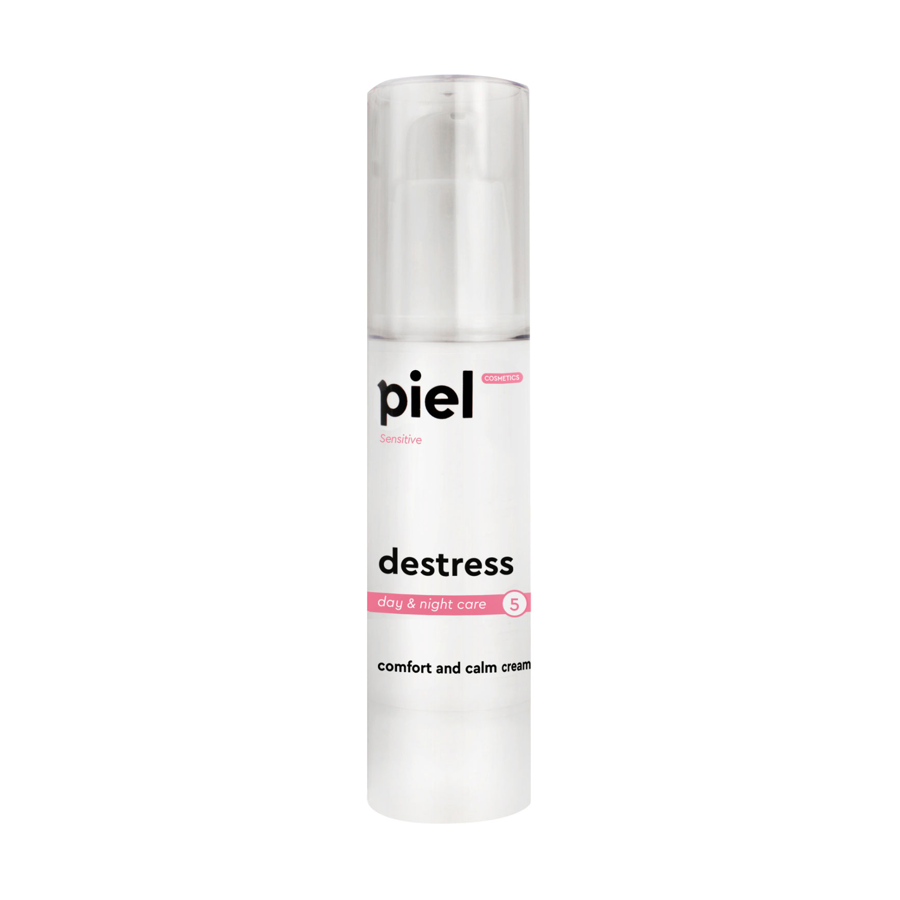 Ультразволожувальний крем для обличчя Piel Cosmetics Sensitive Destress Cream з натуральним SPF, 50 мл